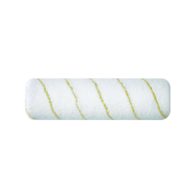Gewebter Mikrofaser-Rollenbezug mit gelben Streifen